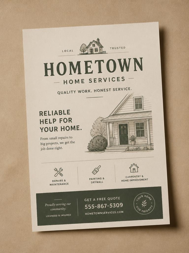 Print flyer